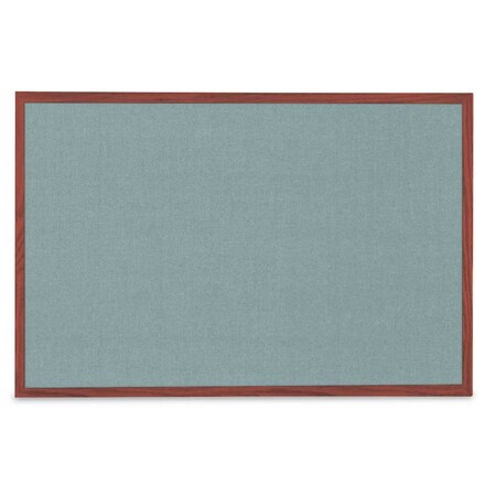 United Visual Products Outdoor Enclosed Combo Board, 72"x36", Wht Frame/Blk Porc & Medium Grey UVCB7236ODW-BLKPORC-MEDGRY